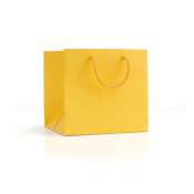 Желтый бумажный пакет