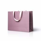 Бумажный пакет с ручками-лентами