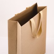 Крафт-пакеты с ручками-лентами