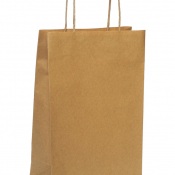 Крафт-пакеты с витыми бумажными ручками