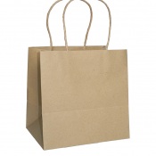 Крафт-пакеты с витыми бумажными ручками