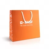 Бумажный пакет с ручками-шнурками