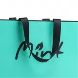 Бумажный пакет с ручками-лентами