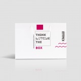 Бумажный пакет-сумка