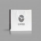 Пакет-сумка бумажный ayurveda