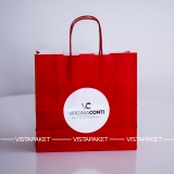 Цветной крафт пакет