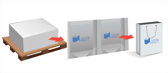 Заготовки паперових пакетів